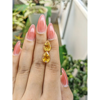 5.50 Ct.Tw.Total Carat Weight Citrine Pair from Brazil Life Style