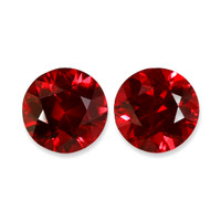 1.50 Ct.Tw.Total Carat Weight Ruby Pair from Mozambique Video