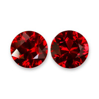 1.42 Ct.Tw.Total Carat Weight Ruby Pair from Mozambique Video