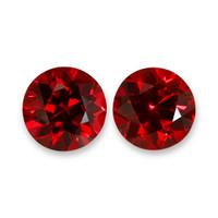 1.32 Ct.Tw.Total Carat Weight Ruby Pair from Mozambique Video