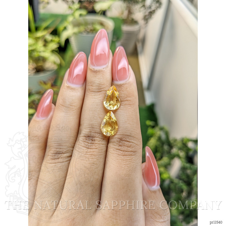 5.31 Ct.Tw. Citrine Pair from Brazil