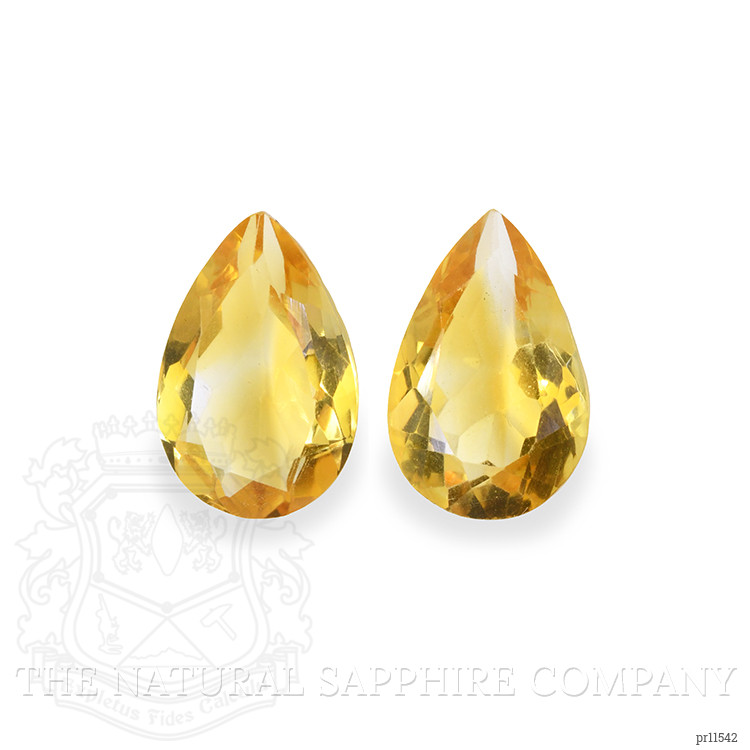 4.51 Ct.Tw. Citrine Pair from Brazil