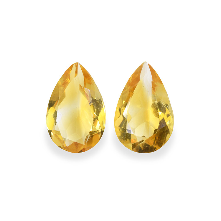 4.51 Ct.Tw. Citrine Pair from Brazil