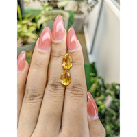 4.51 Ct.Tw.Total Carat Weight Citrine Pair from Brazil Life Style