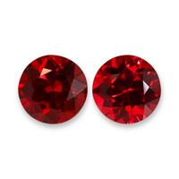 1.26 Ct.Tw.Total Carat Weight Ruby Pair from Mozambique Video