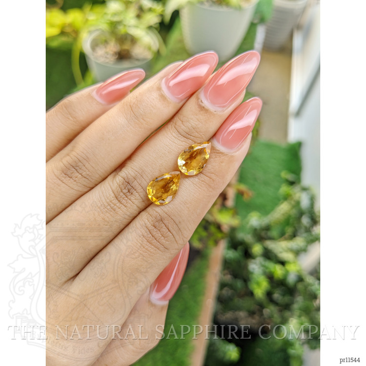 4.72 Ct.Tw. Citrine Pair from Brazil