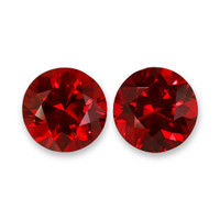 1.28 Ct.Tw.Total Carat Weight Ruby Pair from Mozambique Video