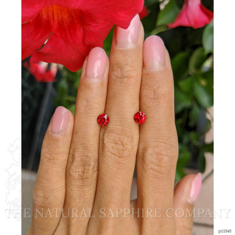 1.28 Ct.Tw. Ruby Pair from Mozambique