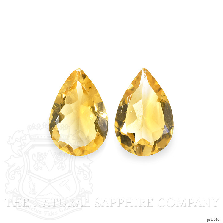4.01 Ct.Tw. Citrine Pair from Brazil