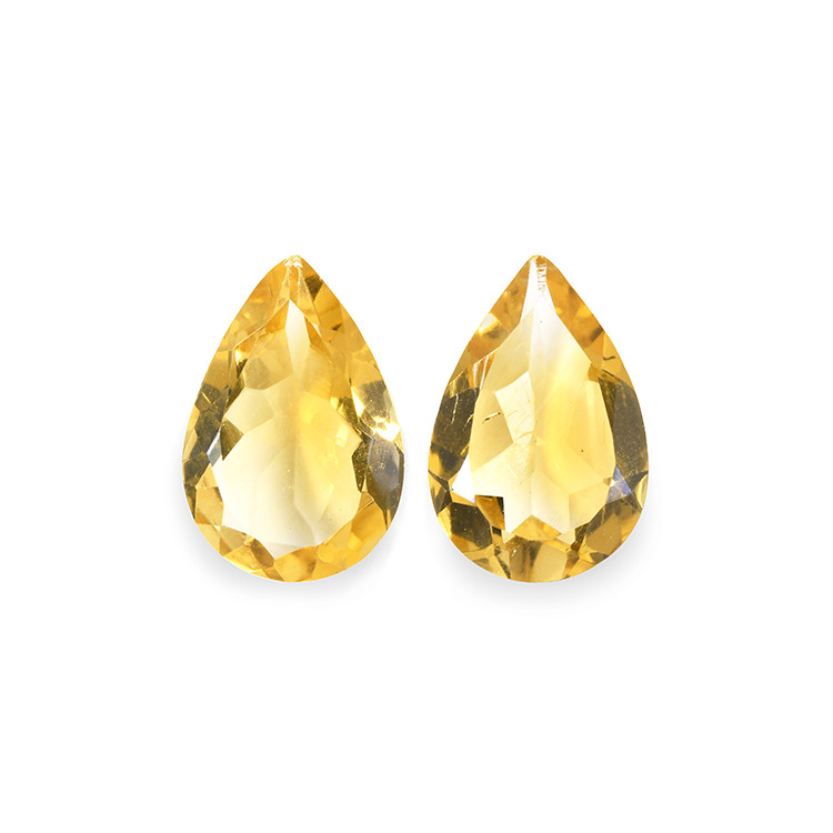 4.01 Ct.Tw. Citrine Pair from Brazil