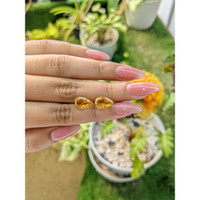 4.01 Ct.Tw.Total Carat Weight Citrine Pair from Brazil Life Style
