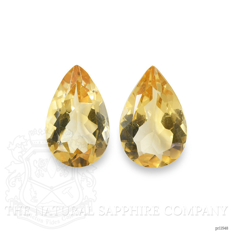 4.75 Ct.Tw. Citrine Pair from Brazil