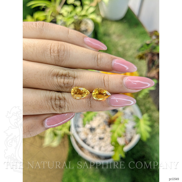 5.03 Ct.Tw. Citrine Pair from Brazil
