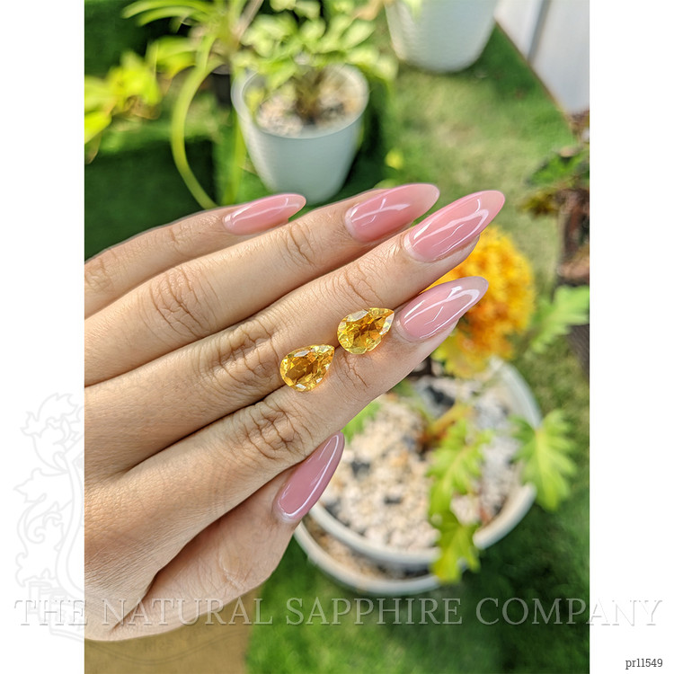 5.03 Ct.Tw. Citrine Pair from Brazil