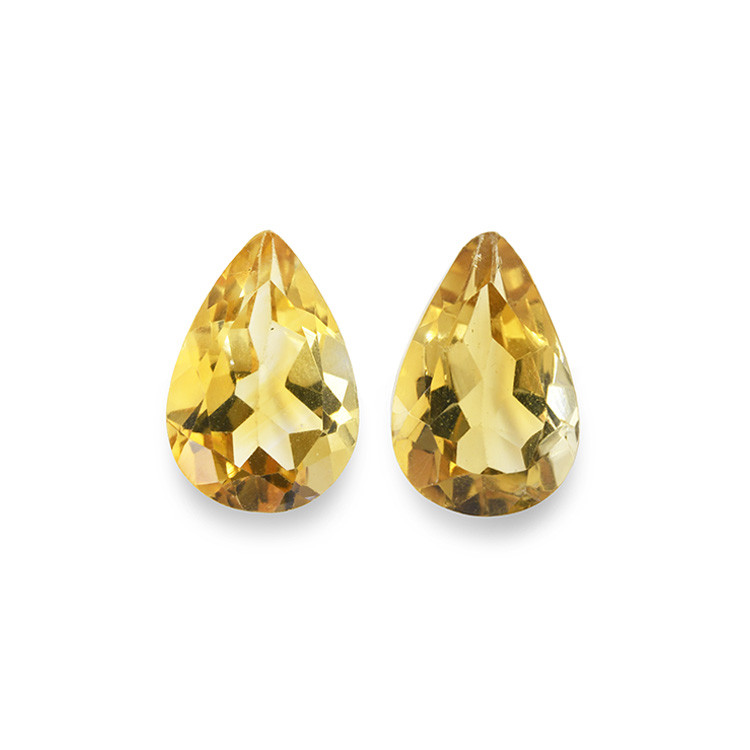 5.40 Ct.Tw. Citrine Pair from Brazil