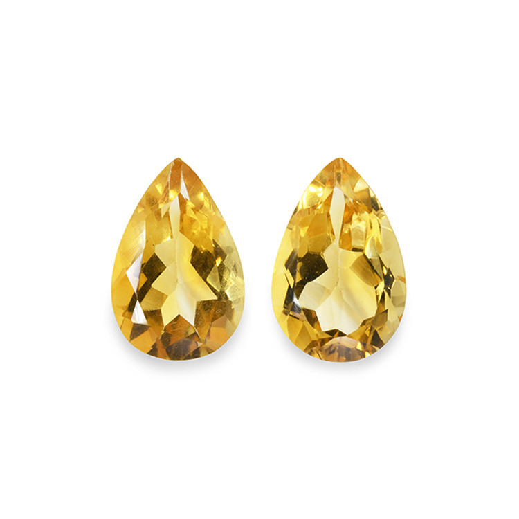 5.30 Ct.Tw. Citrine Pair from Brazil