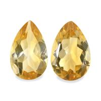 5.19 Ct.Tw.Total Carat Weight Citrine Pair from Brazil Image