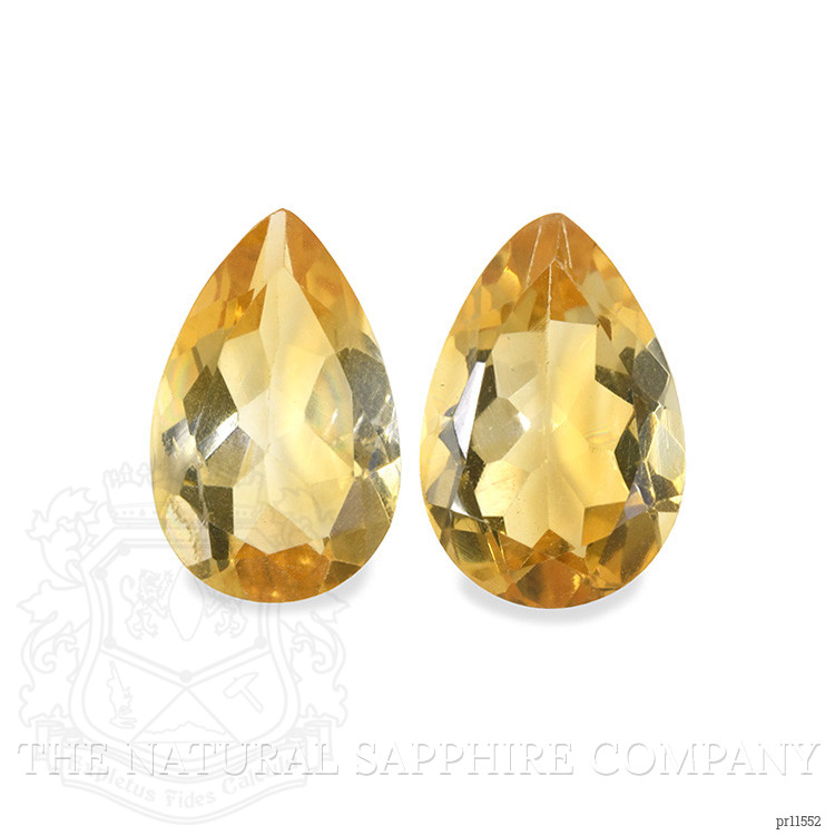 5.19 Ct.Tw. Citrine Pair from Brazil