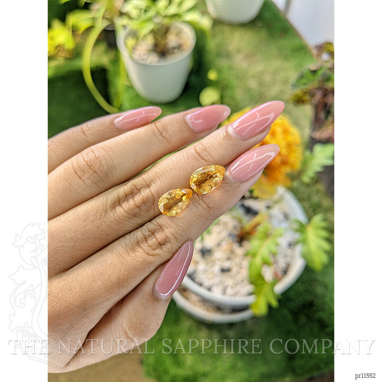 5.19 Ct.Tw. Citrine Pair from Brazil