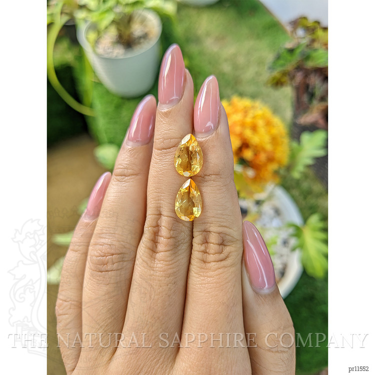 5.19 Ct.Tw. Citrine Pair from Brazil
