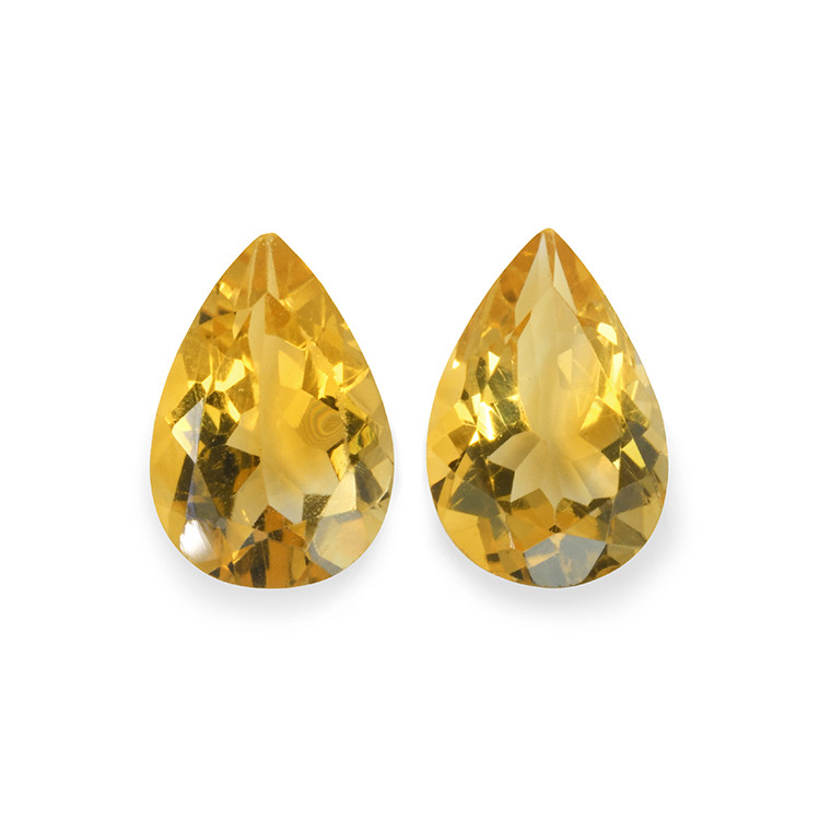 5.29 Ct.Tw. Citrine Pair from Brazil