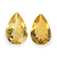 5.31 Ct.Tw.Total Carat Weight Citrine Pair from Brazil Image