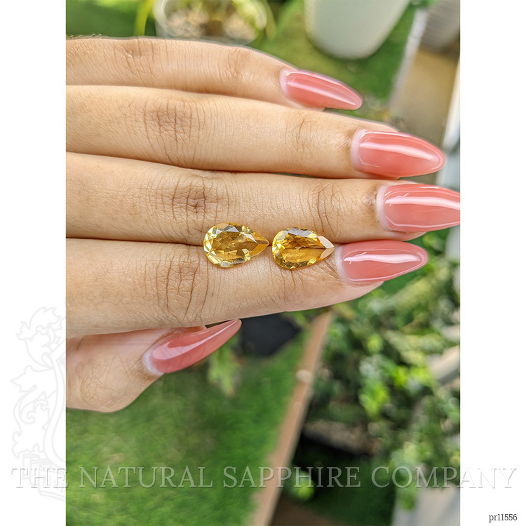 5.31 Ct.Tw. Citrine Pair from Brazil