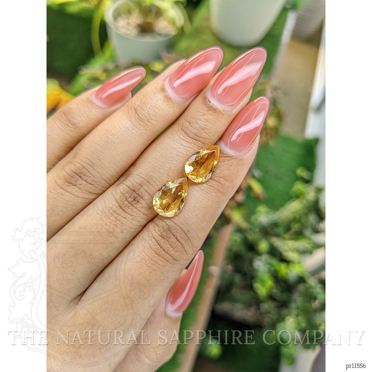 5.31 Ct.Tw. Citrine Pair from Brazil