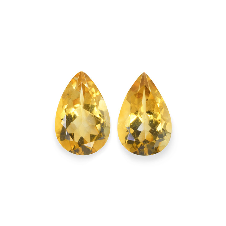 5.26 Ct.Tw. Citrine Pair from Brazil