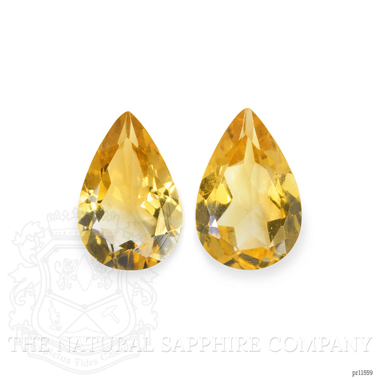 4.61 Ct.Tw. Citrine Pair from Brazil