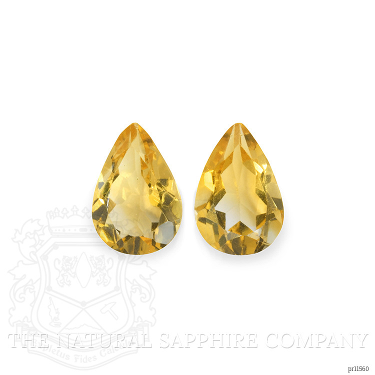 4.69 Ct.Tw. Citrine Pair from Brazil