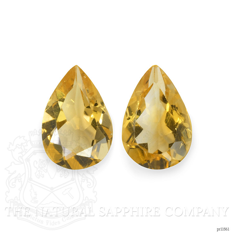4.58 Ct.Tw. Citrine Pair from Brazil