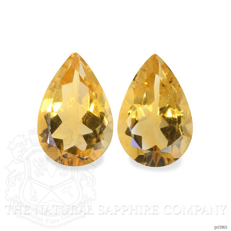 4.92 Ct.Tw. Citrine Pair from Brazil