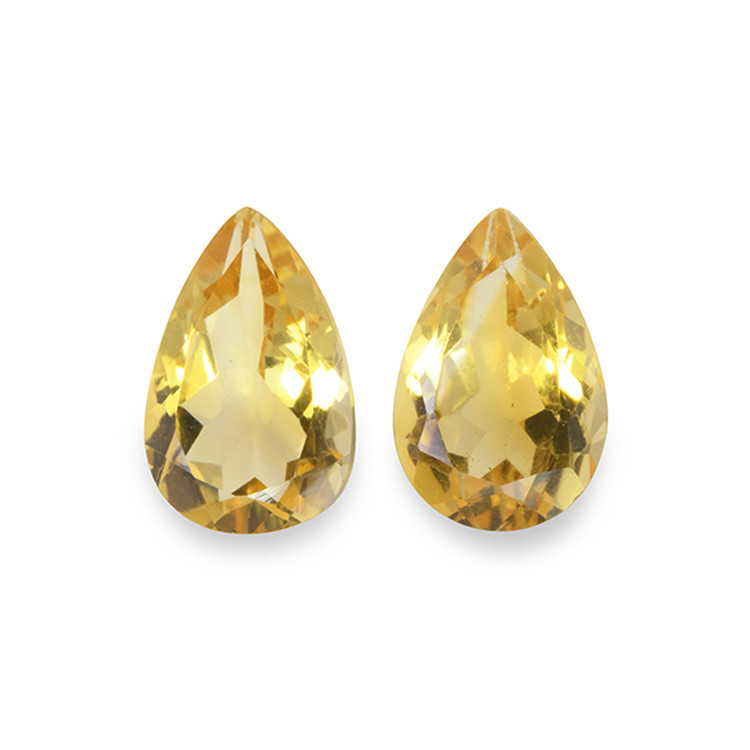 5.30 Ct.Tw. Citrine Pair from Brazil