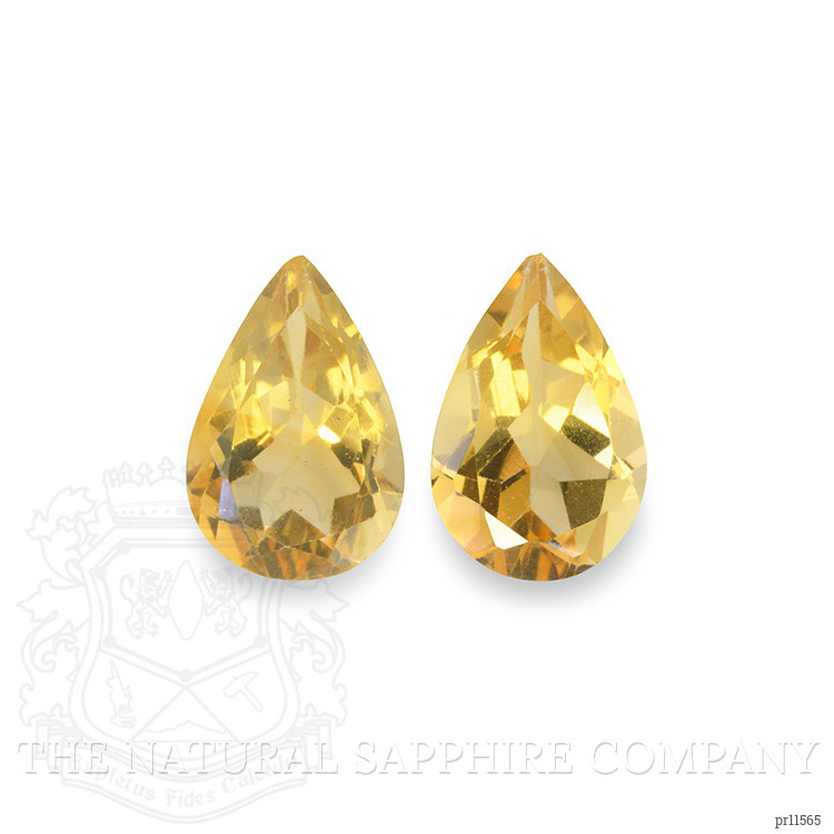 5.18 Ct.Tw. Citrine Pair from Brazil