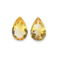4.65 Ct.Tw.Total Carat Weight Citrine Pair from Brazil Image