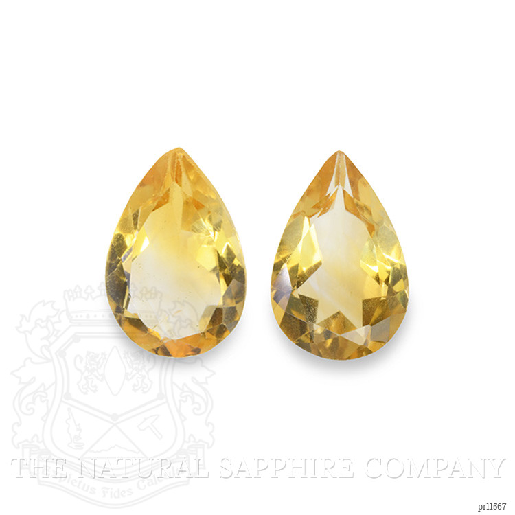 4.65 Ct.Tw. Citrine Pair from Brazil