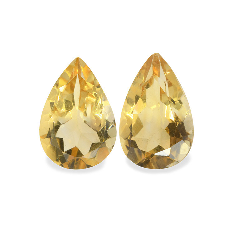 5.42 Ct.Tw. Citrine Pair from Brazil