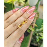 4.62&nbsp;Ct.Tw.Total Carat Weight Citrine Pair from Brazil Life Style