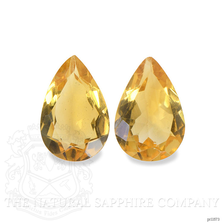 4.27 Ct.Tw. Citrine Pair from Brazil