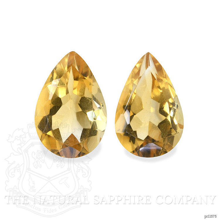 5.45 Ct.Tw. Citrine Pair from Brazil
