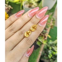 5.83&nbsp;Ct.Tw.Total Carat Weight Citrine Pair from Brazil Life Style