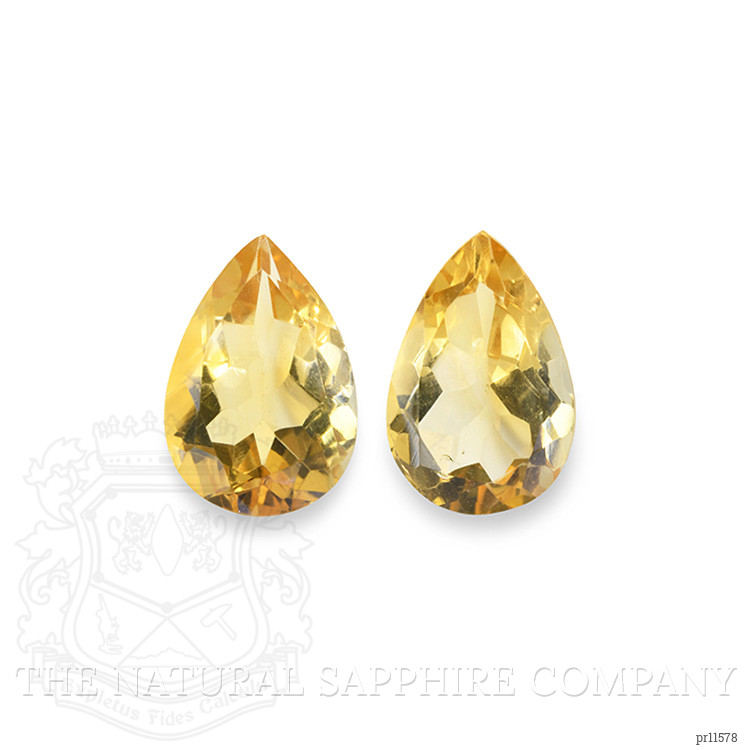 4.97 Ct.Tw. Citrine Pair from Brazil