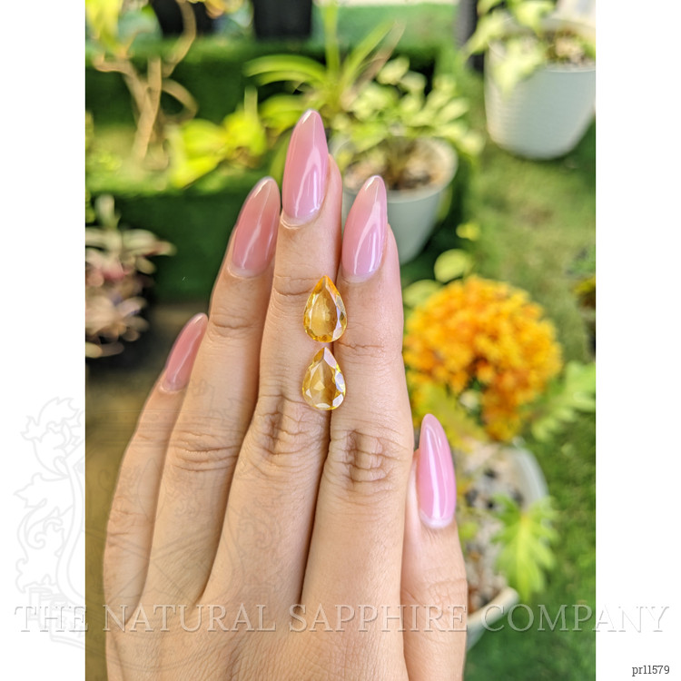 3.77 Ct.Tw. Citrine Pair from Brazil