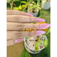 3.77 Ct.Tw.Total Carat Weight Citrine Pair from Brazil Life Style