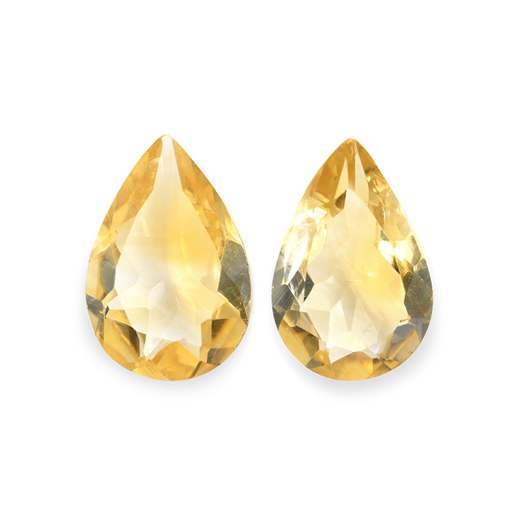 4.11 Ct.Tw. Citrine Pair from Brazil