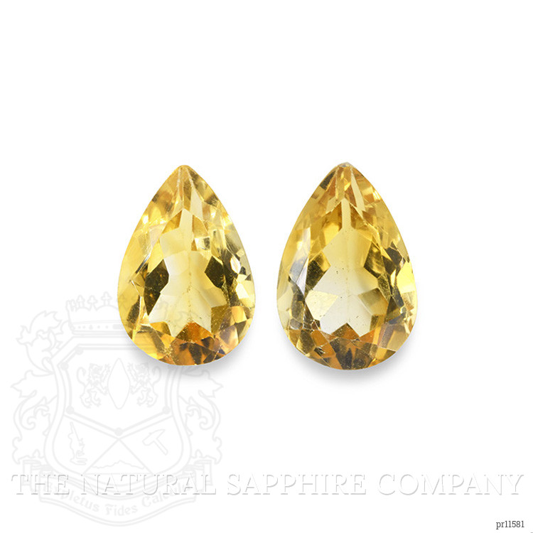 5.45 Ct.Tw. Citrine Pair from Brazil