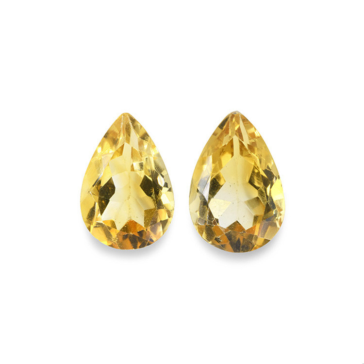 5.45 Ct.Tw. Citrine Pair from Brazil