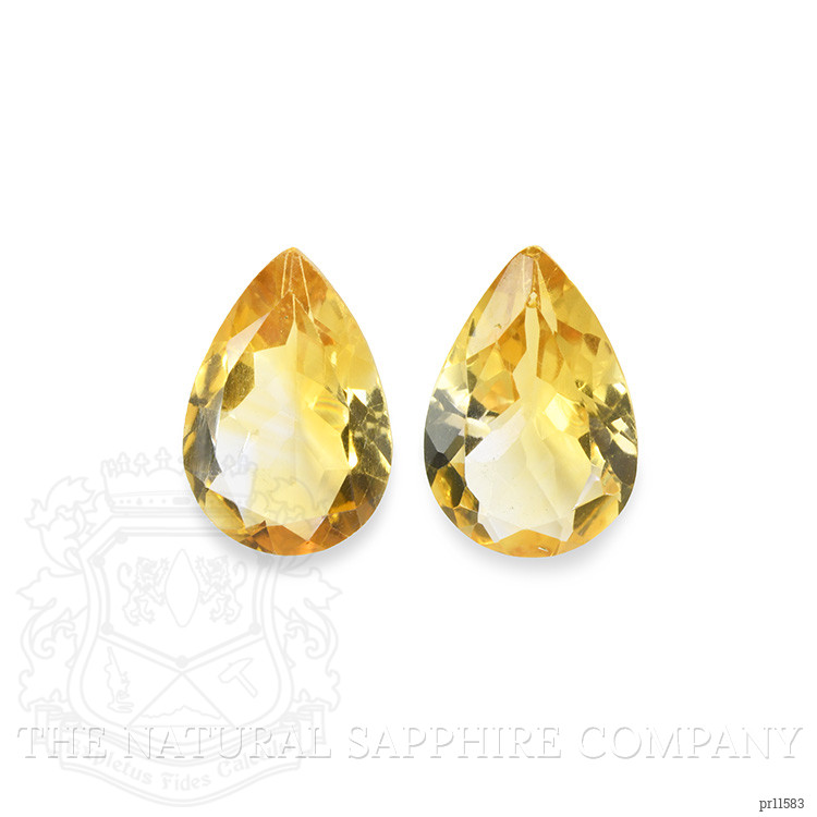 5.02 Ct.Tw. Citrine Pair from Brazil