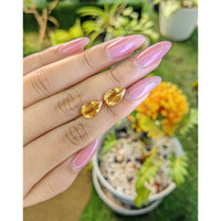 4.21&nbsp;Ct.Tw.Total Carat Weight Citrine Pair from Brazil Life Style